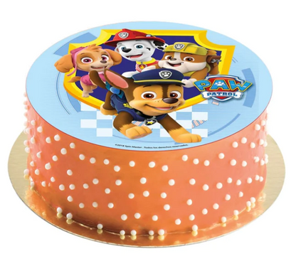 2er Set Paw Patrol Set Tortenaufleger & Kerzen