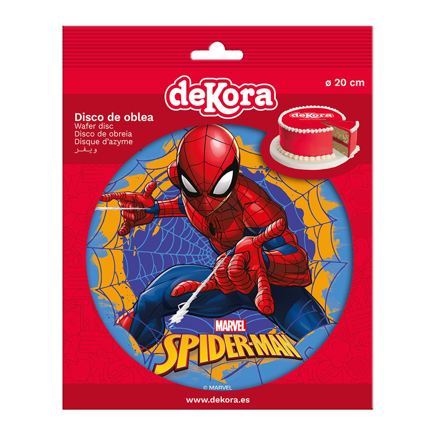 Spiderman - 20cm Oblate