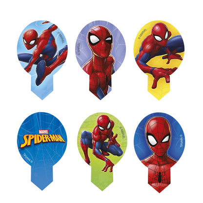 Muffinaufstecker Spiderman