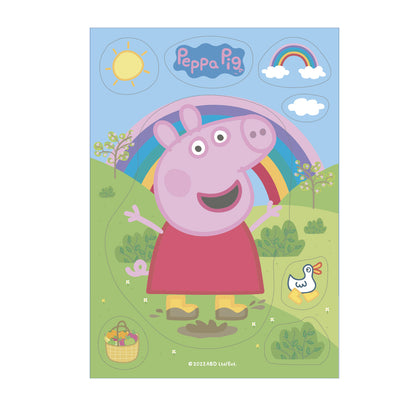 Peppa Pig - 14,8 x 21cm Oblate