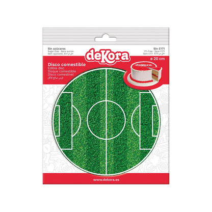 Fußballfeld - 20cm Fondant