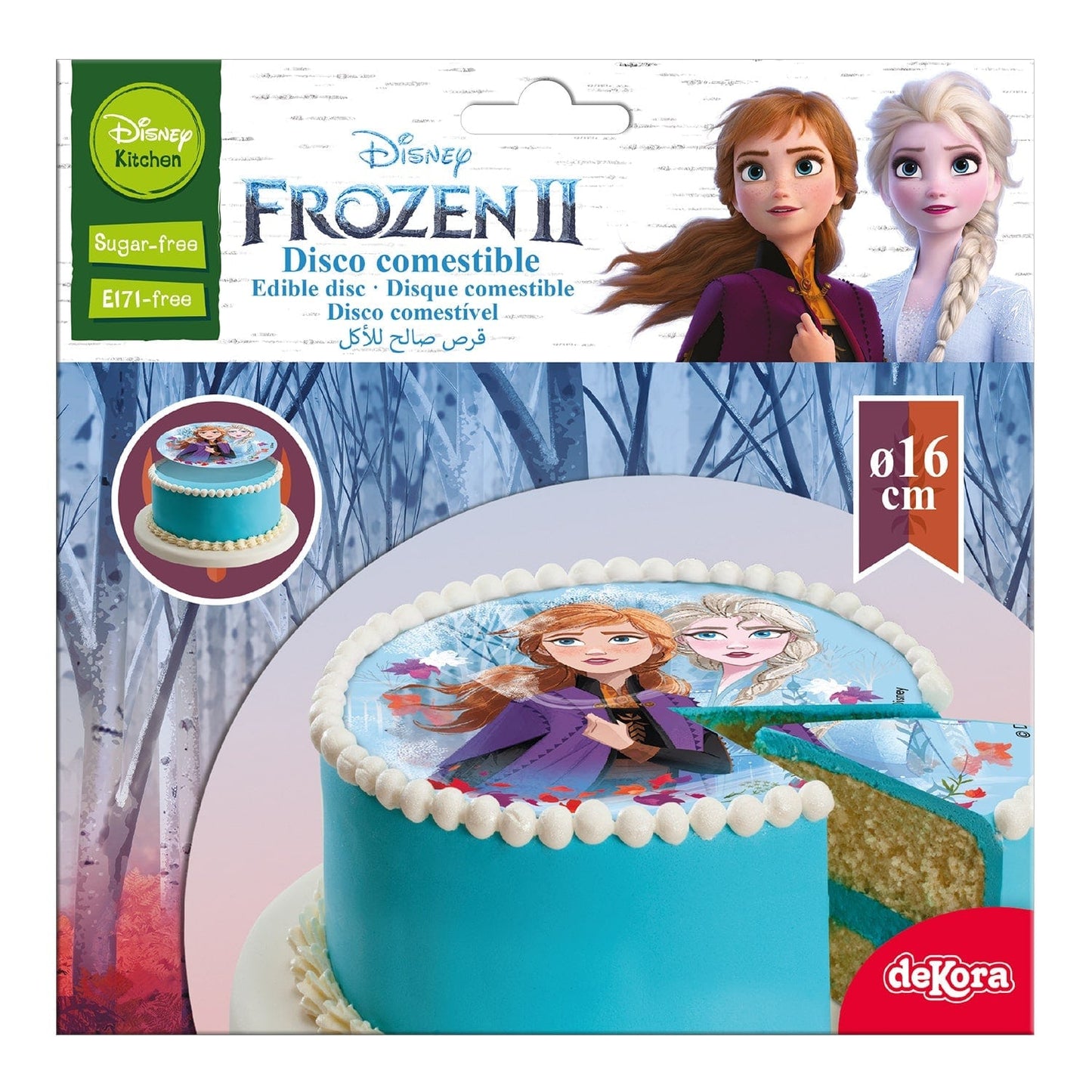 Frozen - 16cm Fondant
