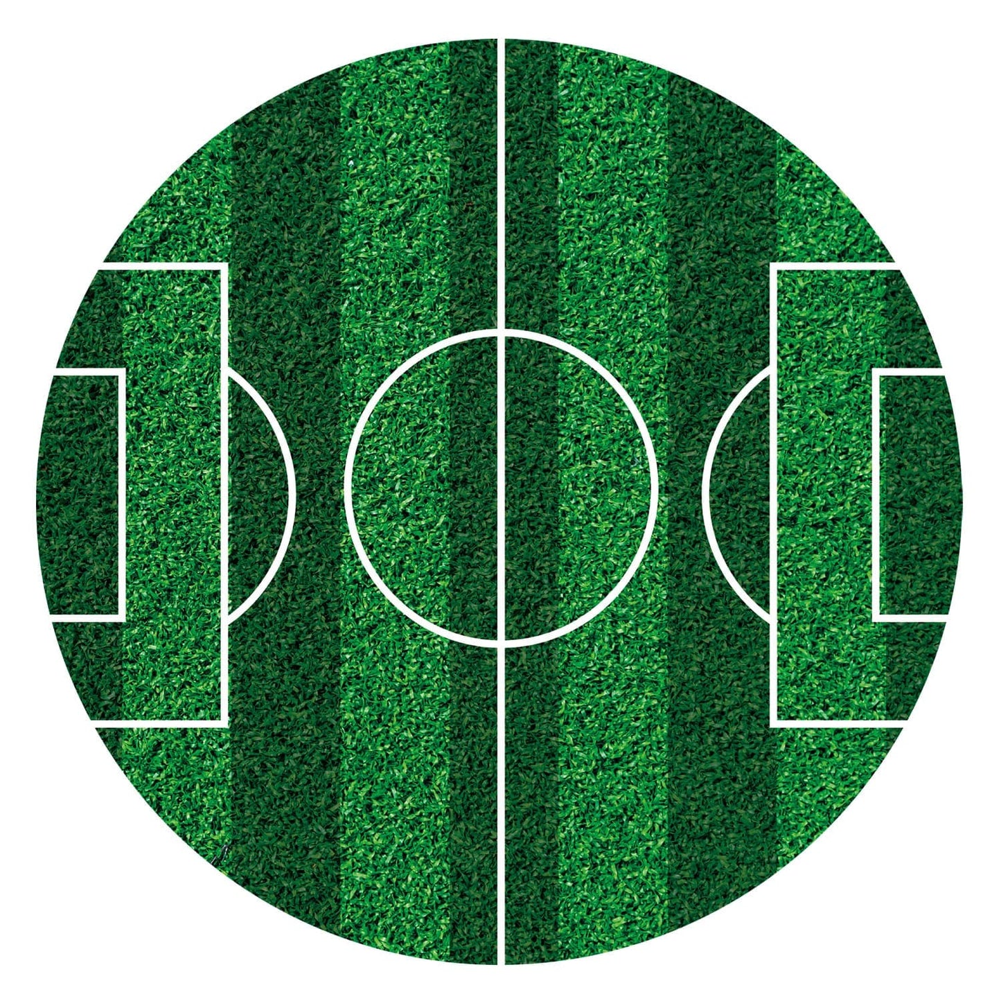 Fußballfeld - 16cm Fondant