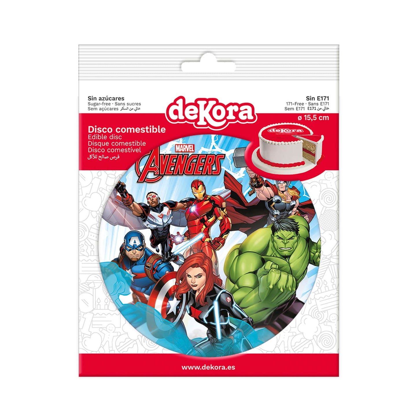 Avengers - 15,5cm Fondant