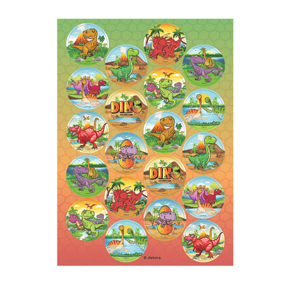 Muffinaufleger Dinosaurier