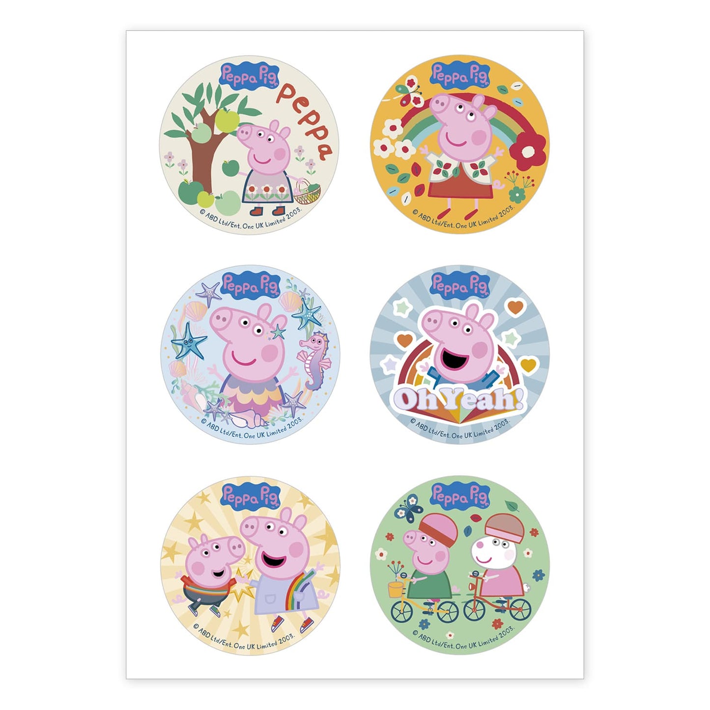 Muffinaufleger Peppa Pig
