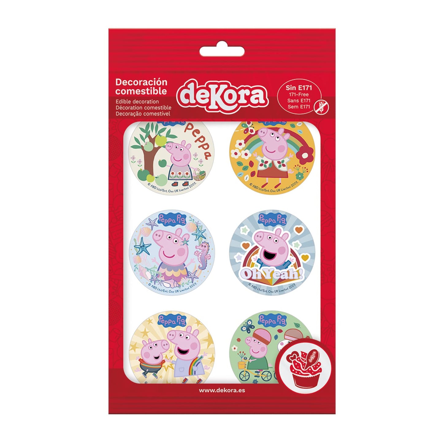 Muffinaufleger Peppa Pig