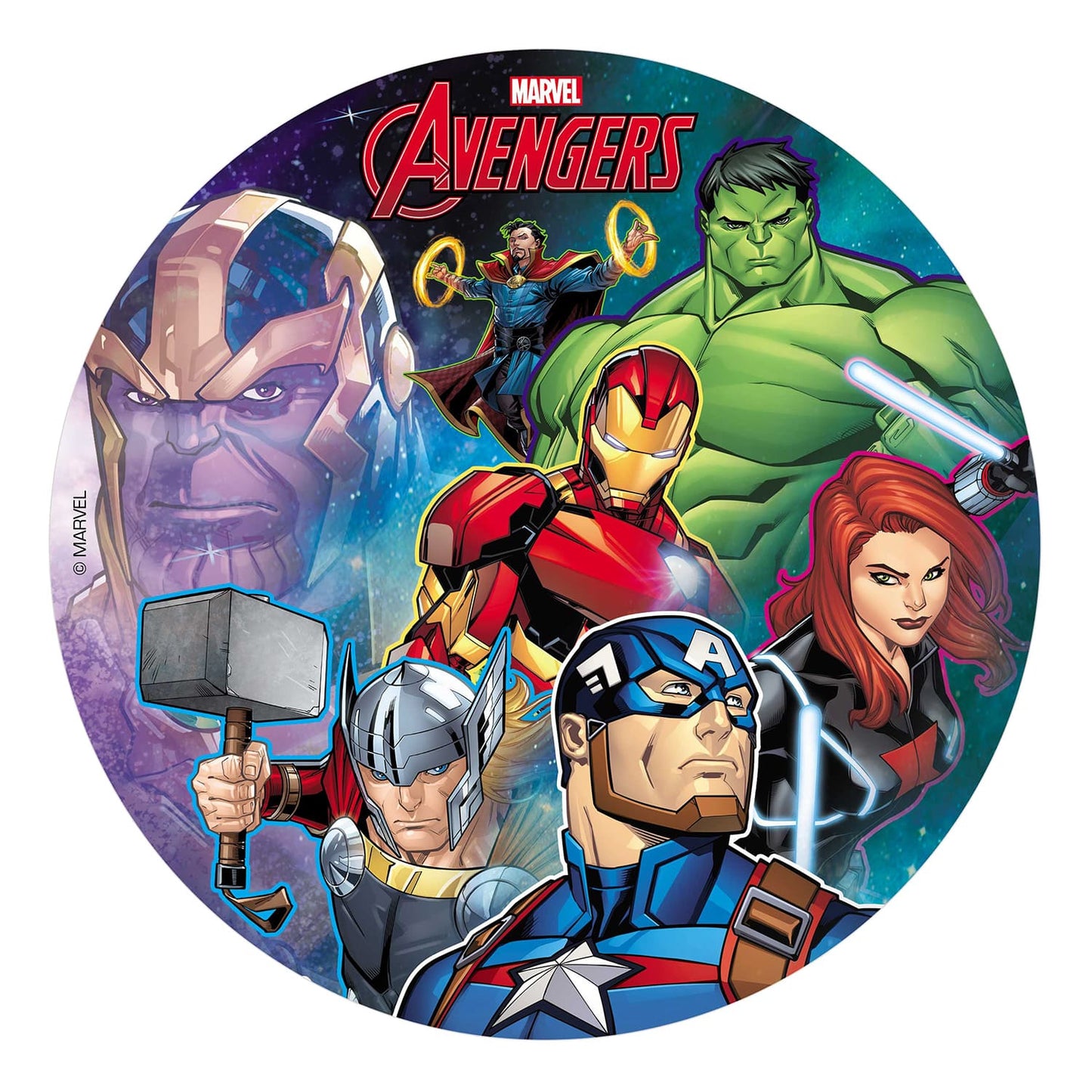 Avengers - 20cm Fondant