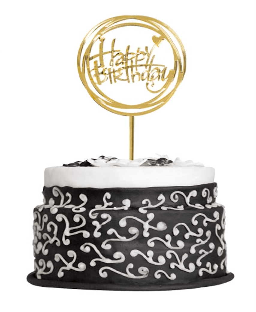 Cake Topper Geburtstag