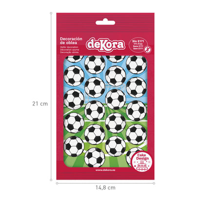 Muffinaufleger Fußball